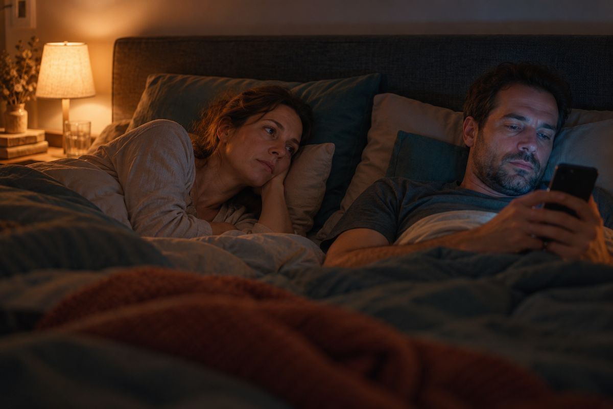 Partner handysüchtig? Was du tun kannst, ohne Kontrolle